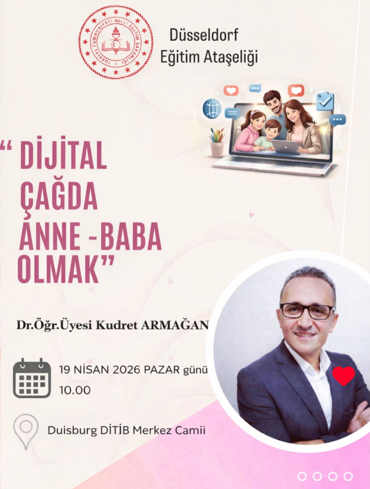 Düsseldorf Eğitim Ataşeliği’nden Aile Okulu Seminerleri Başlıyor