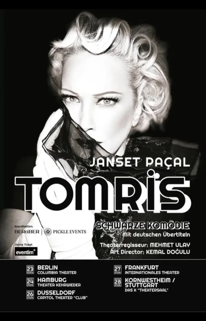 Janset Paçal “Tomris” ile Almanya turnesine çıkıyor