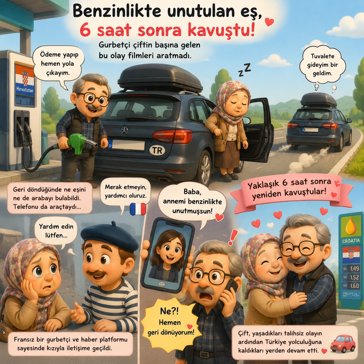 GURBETÇİ ÇİFTİN BAŞINA GELENLER FİLMLERİ ARATMADI!